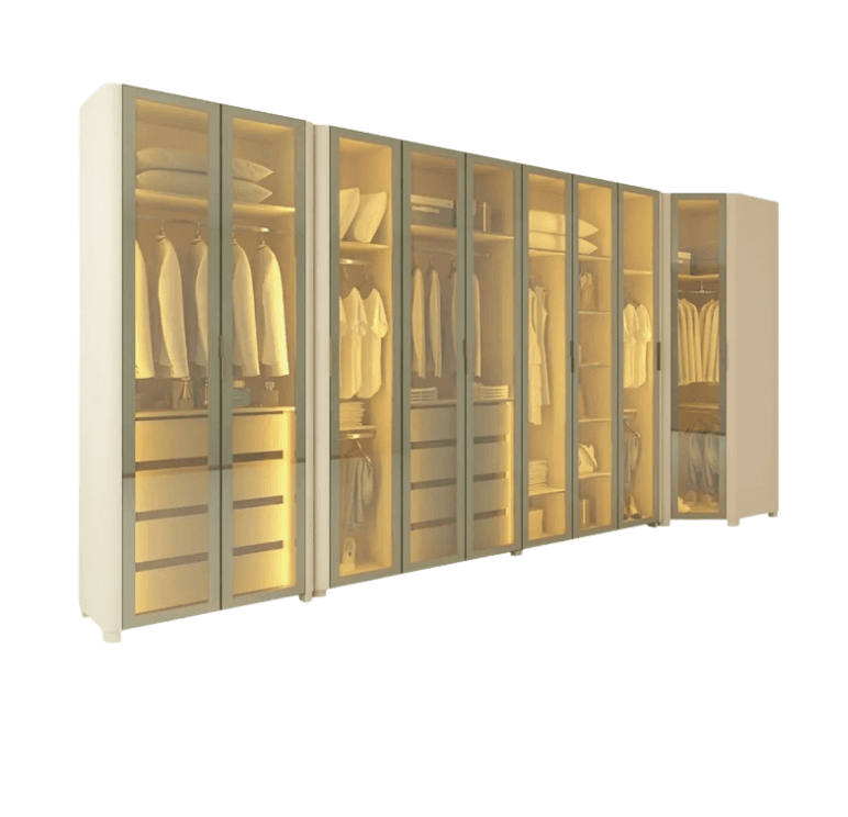 Guarda-roupa Modulado Reflecta Innova 9 Portas 339,2cm X 240cm