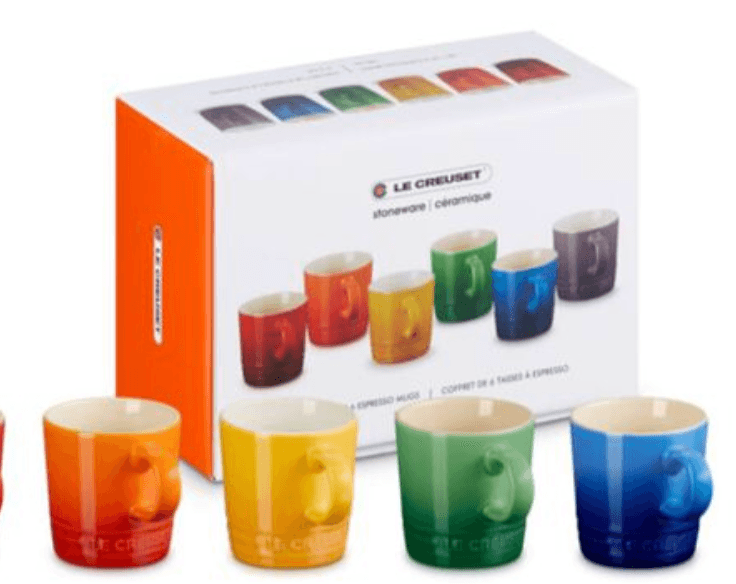 Set Caneca 100ml Gift Collection Le Creuset
