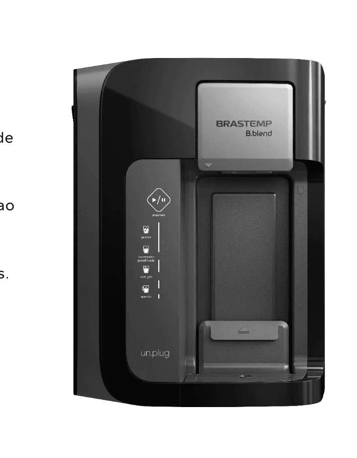 Máquina B.blend un.plug - Black | Preta BPJ38AE 110V