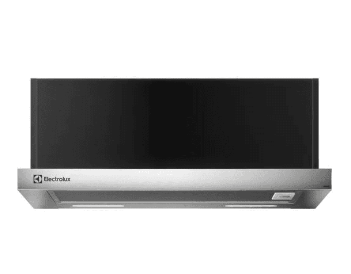 Depurador de Ar Electrolux 60cm Retrátil Inox Efficient com Luz de Led (DE6RS) - 127V